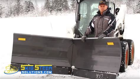 building snow plow for skid steer|skid steer snow plow mount.